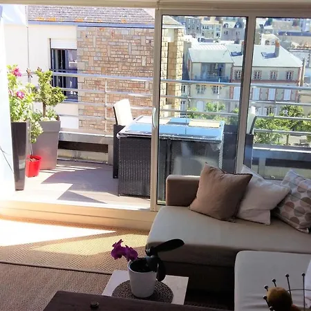 Duplex Terrasse Garage 公寓 格朗维尔